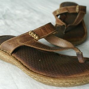 BØRN genuine leather sandals